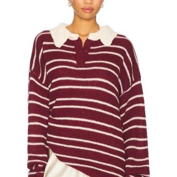 Lioness Sweaters - New lioness rising sun jersey sweater with collar m/l